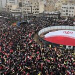 sob-bombas,-multidoes-vao-as-ruas-no-ira-em-apoio-aos-palestinos
